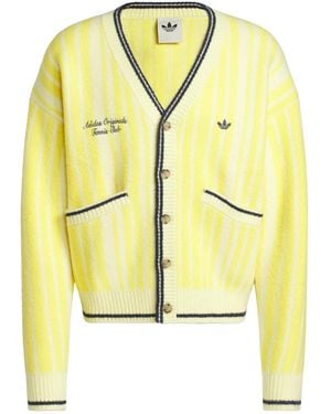 adidas Originals Knit Cardigan - Yellow