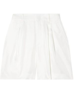 Lisa Yang Pleated Shorts - White