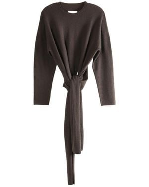 Uma Wang Tied Sweater - Black