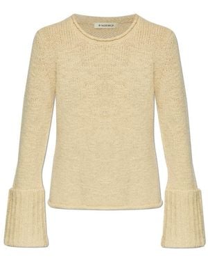 By Malene Birger Crew-Neck Jumper - White
