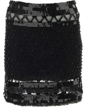 Alberta Ferretti Short Skirts - Black