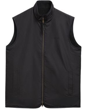 Barbour Reversible Stand Collar Gilet - Black