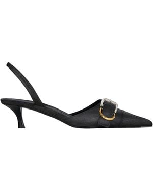 Givenchy Voyou Slingback Pumps - Black