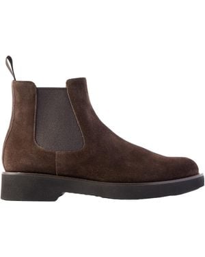 Church's Suede Chelsea Boots - Brown