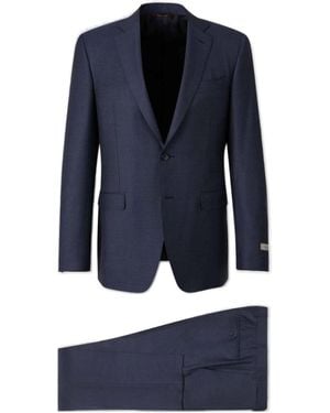 Canali Two Piece Single Breasted Suit - Blue