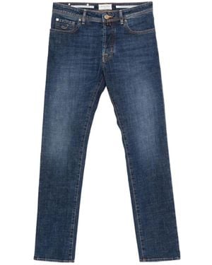 Jacob Cohen Faded-Wash Jeans - Blue
