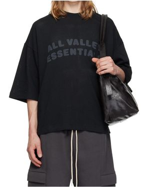 Fear Of God Drop-Shoulder Crew Neck T-Shirt - Black