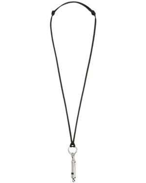 Lemaire Whistle Pendant Necklace - White