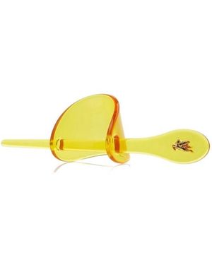 Etro Logo Hair Accessories - Yellow
