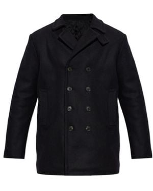 Isabel Marant Wym Double-Breasted Coat - Blue