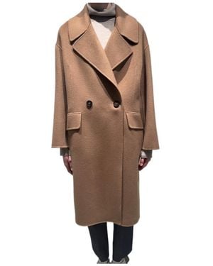 Max Mara Long-Sleeved Coat - Brown