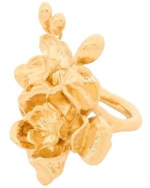 Chloé Chloé Bouquet Floral Ring - Metallic