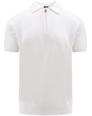 Kiton Ciro Paone Polo Shirt - White
