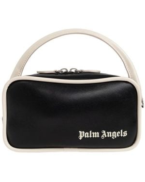 Palm Angels Zippered Shoulder Bag - Black
