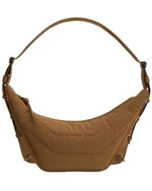Lemaire Small Soft Game Quilted Shoulder Bag - Brown