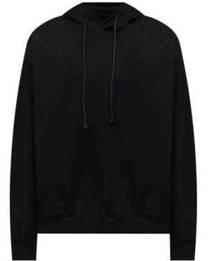 Juun.J Cotton Hoodie - Black