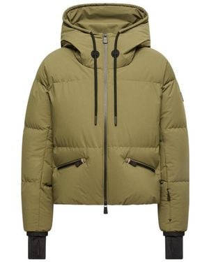Moncler Grenoble Allesaz Hooded Down Jacket - Green