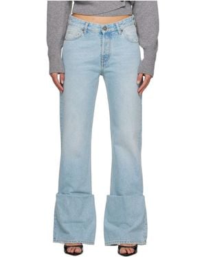 DARKPARK Denim Pants With Belt Loops - Blue