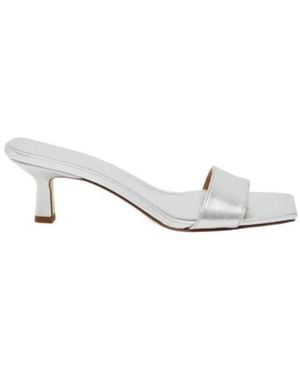 Aeyde Gilly Strap Sandals - White