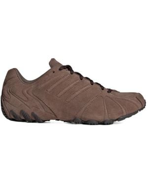 adidas Originals Ghost Sprint Paneled Sneakers - Brown