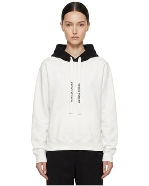 Marissa Chiara Long-Sleeved Sweatshirt - White
