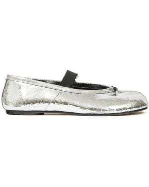 Maison Margiela Tabi Toe Ballet Flats - White