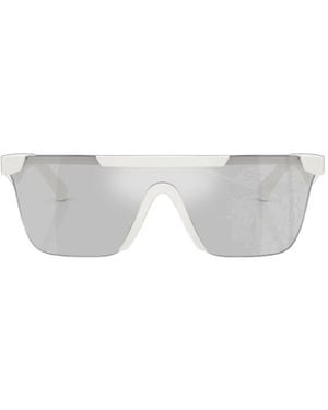 Burberry Geometric Sunglasses - White