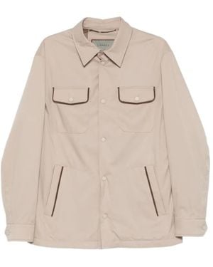 Canali Patch-Pocket Jacket - Natural
