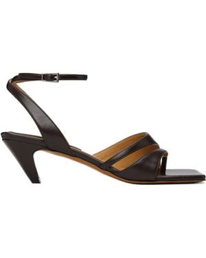 Stella McCartney Stella Spur Kitten High Heel Sandals - White