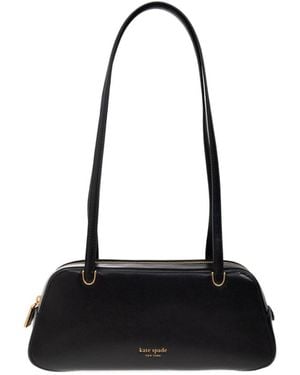 Kate Spade Leather Shoulder Bag - Black