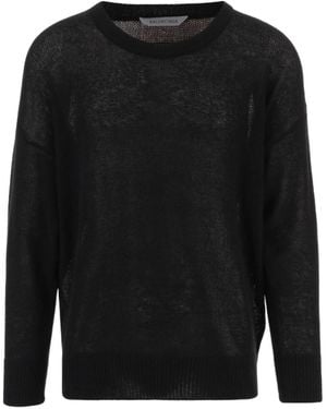 Balenciaga Relaxed-Fit Jumper - Black