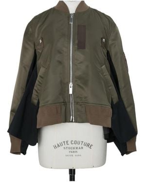 Sacai Zip-Up Jacket - Gray