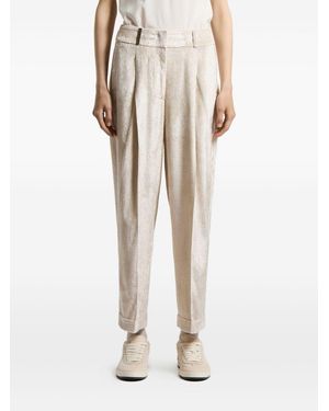 Peserico Corduroy Pants - Natural