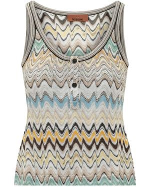 Missoni Chic Tank Top - Grey