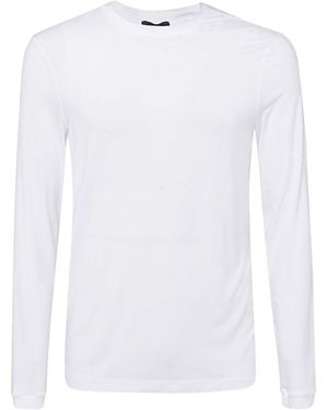 Giorgio Armani Viscose Blend T-Shirt - White
