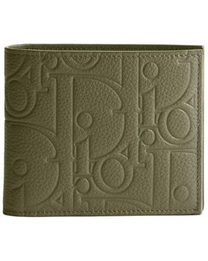 Dior Wallet With Coin Pocket - Green