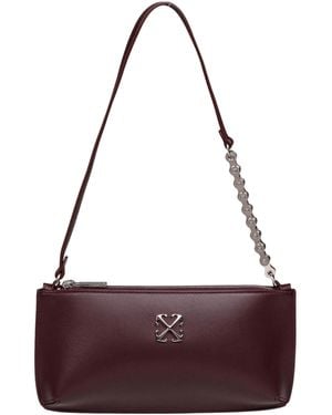 Off-White c/o Virgil Abloh Jitney Shoulder Bag - Purple