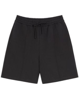 Valentino Vgol Jersey Bermuda Shorts - Black