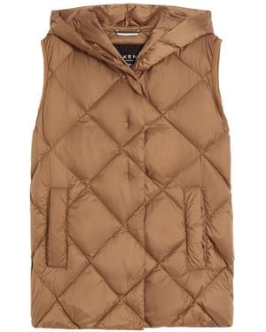 Weekend by Maxmara Hooded Vest - Brown