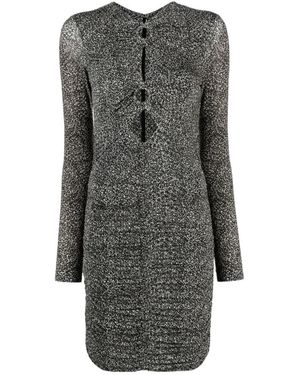 Isabel Marant Cut-Out Minidress - Grey