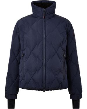 Moncler Diamond Quilted Puffer Jacket - Blue