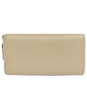 Comme des Garçons Zipper Wallet - Natural