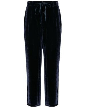 Pierre Louis Mascia Velvet Trousers - Black