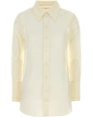 Co. Long-Sleeve Button-Down Shirt - White