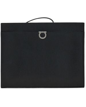 Ferragamo Gancini Clutch - Black
