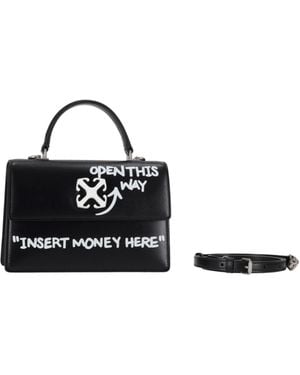 Off-White c/o Virgil Abloh Jitney 1.4 Top Handle Bag - White