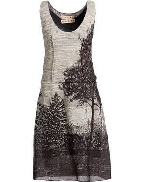 Marni Sleeveless A-Line Dress - Black
