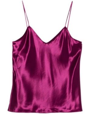 Alberta Ferretti Camisole Top - Purple