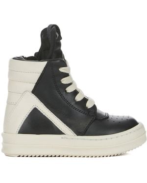 Rick Owens Lace-Up High-Top Sneakers - Multicolor