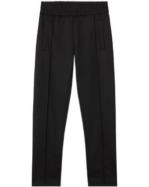 Palm Angels Back Logo Track Pants - Black